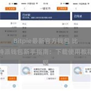 Bitpie最新官方钱包 比特派钱包新手指南：下载使用教程