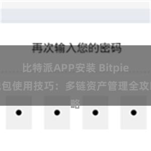 比特派APP安装 Bitpie钱包使用技巧：多链资产管理全攻略