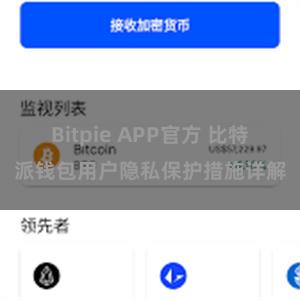 Bitpie APP官方 比特派钱包用户隐私保护措施详解