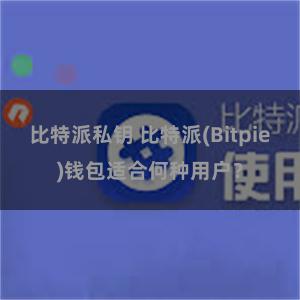 比特派私钥 比特派(Bitpie)钱包适合何种用户？