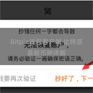 Bitpie钱包客户端 比特派最新币种详解