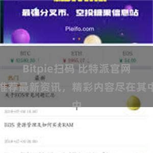 Bitpie扫码 比特派官网推荐最新资讯，精彩内容尽在其中