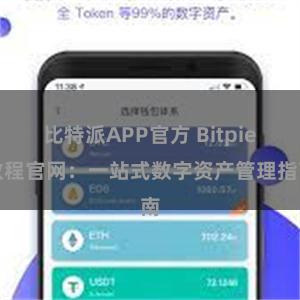 比特派APP官方 Bitpie教程官网：一站式数字资产管理指南